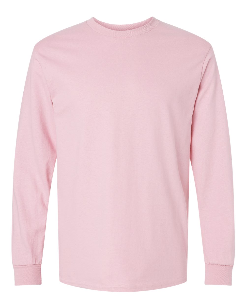 Gildan 2400 long sleeve shirt in Light Pink