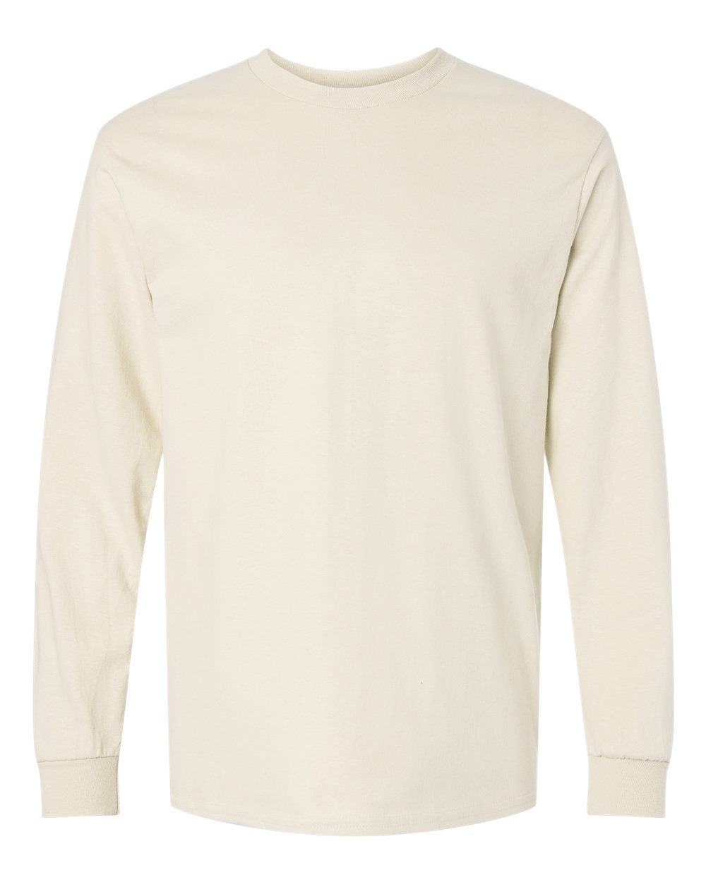 Gildan 2400 long sleeve shirt in Natural