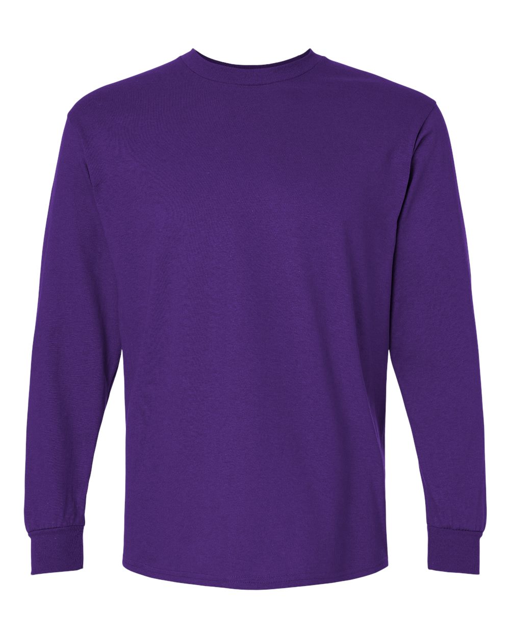 Gildan 2400 long sleeve shirt in Purple