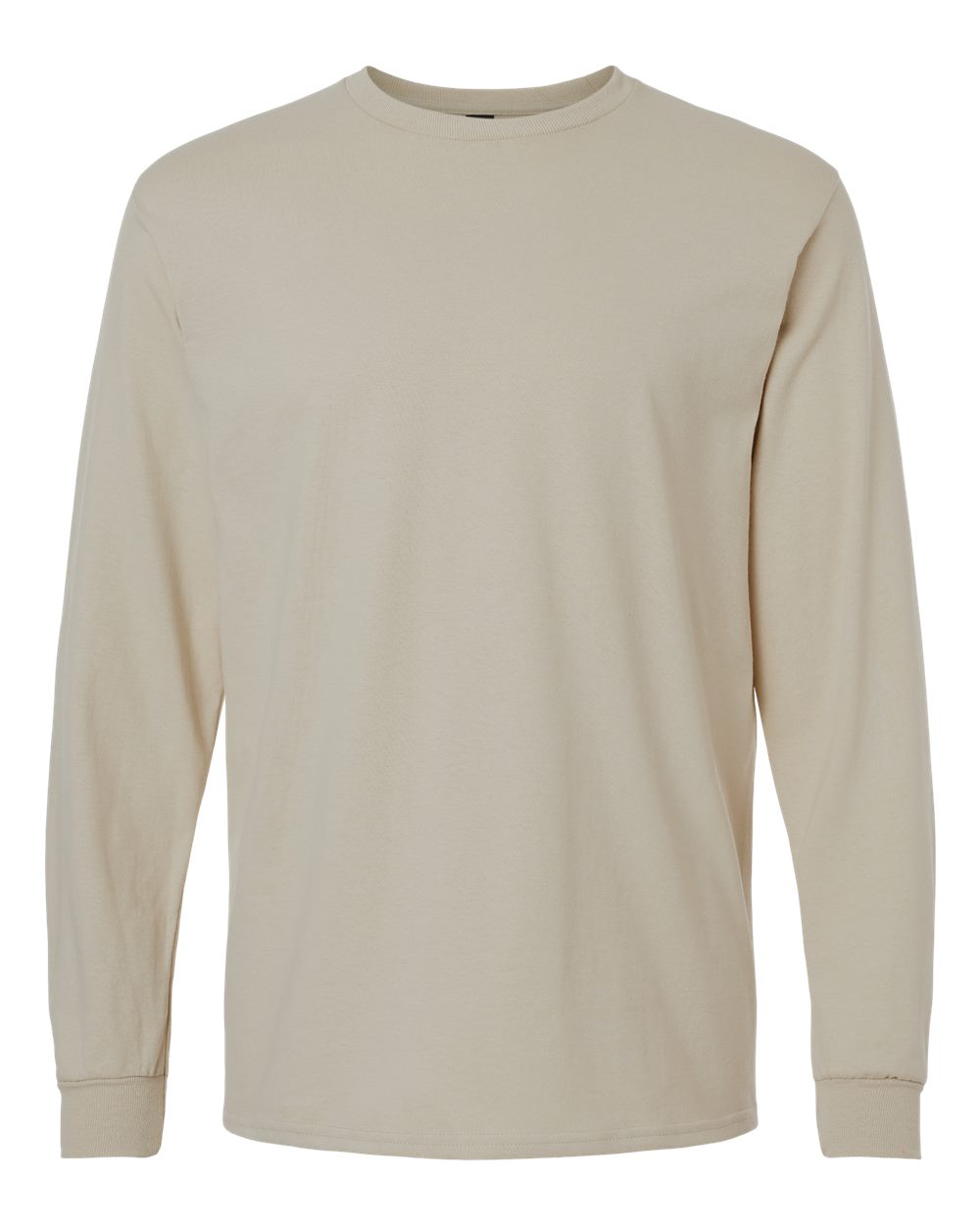 Gildan 2400 long sleeve shirt in Sand