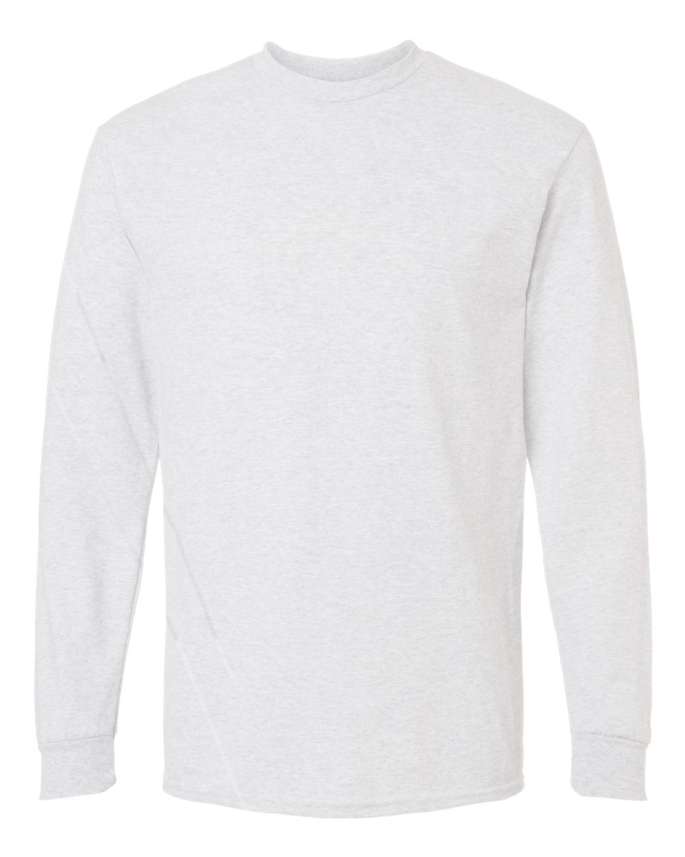 Gildan 8400 long sleeve shirt in Ash