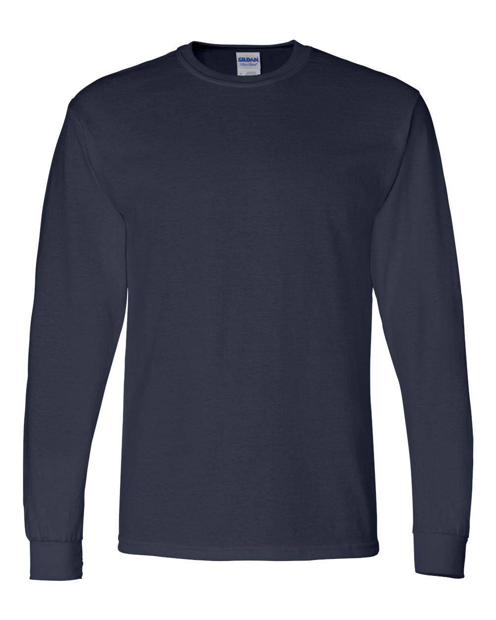 Gildan 8400 long sleeve shirt in Navy