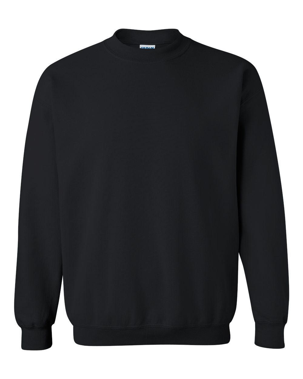 Gildan 18000 crewneck sweatshirt in Black