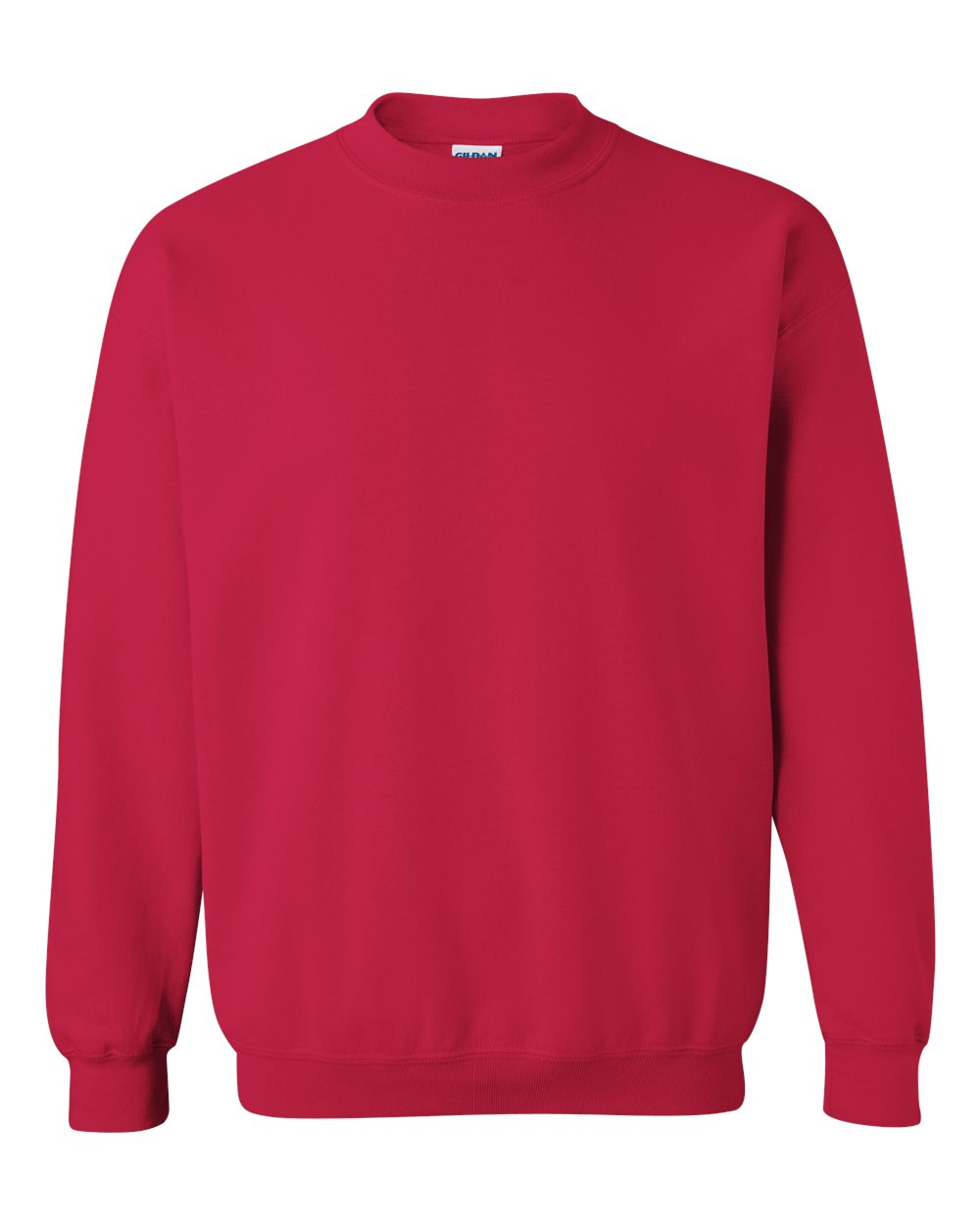 Gildan 18000 crewneck sweatshirt in Cherry Red