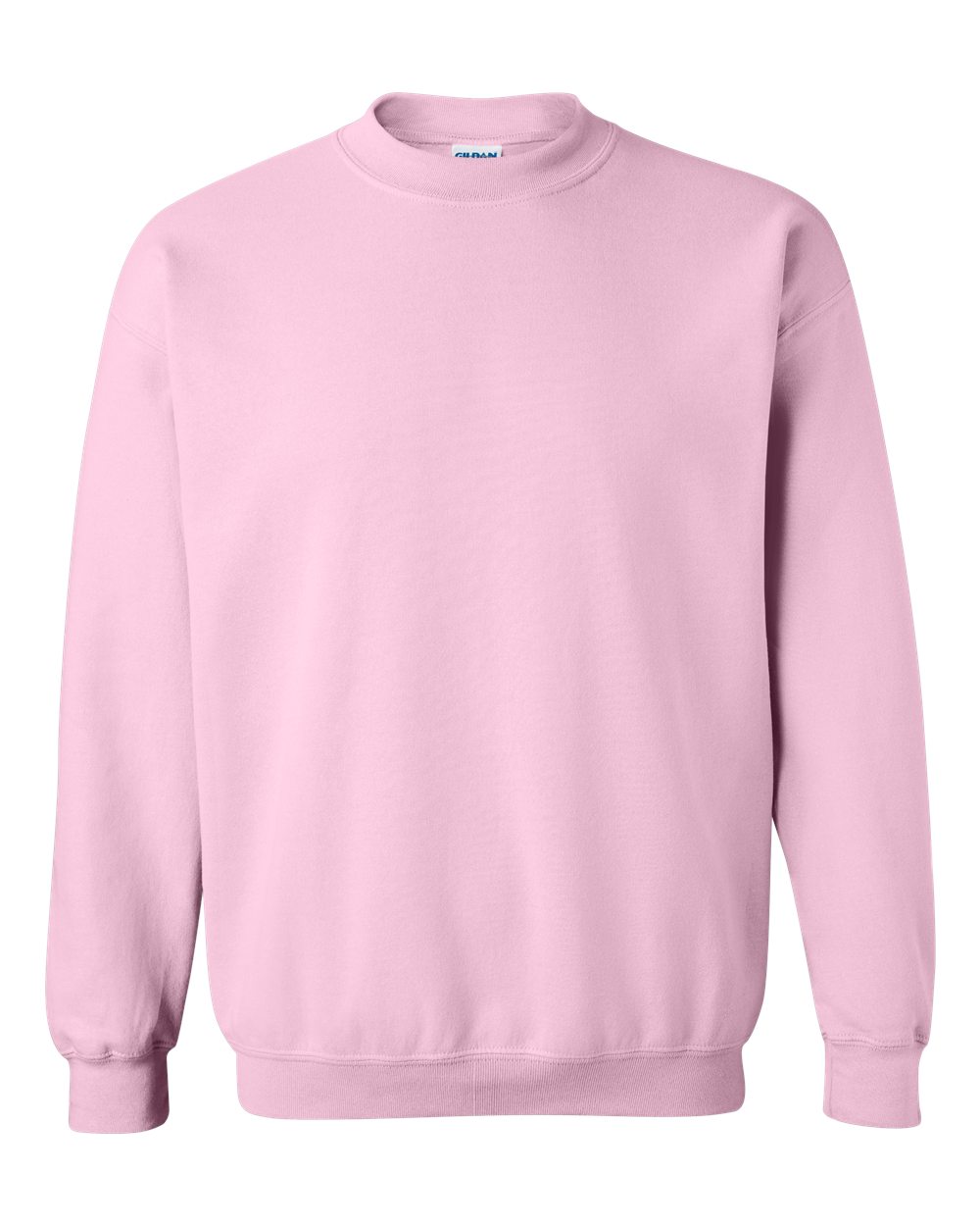 Gildan 18000 crewneck sweatshirt in Light Pink