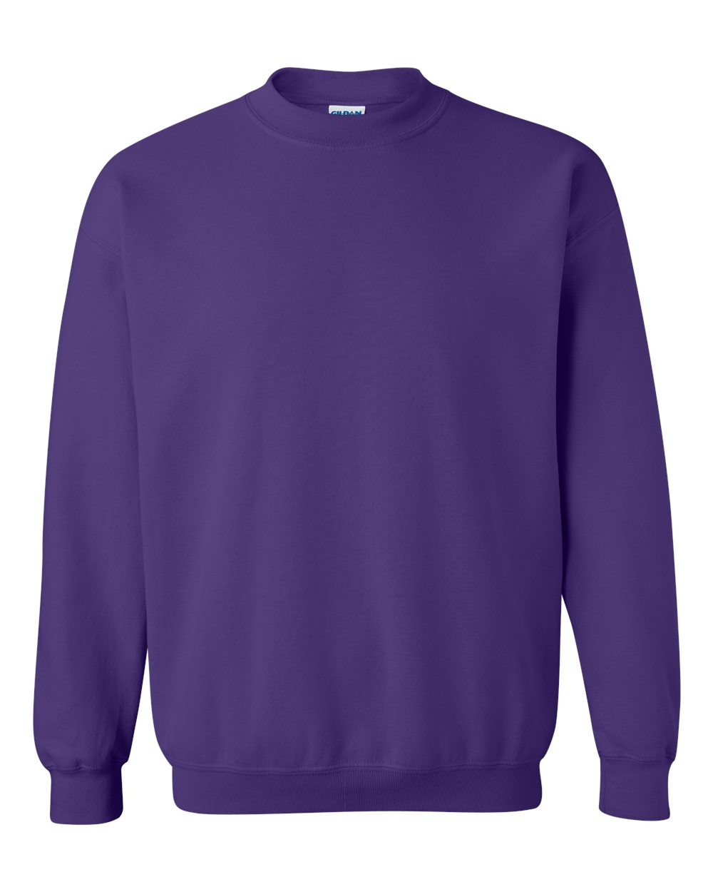 Gildan 18000 crewneck sweatshirt in Purple
