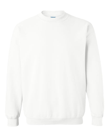 Gildan 18000 crewneck sweatshirt in White