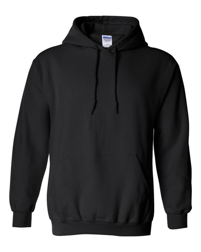 Gildan 18500 hooded sweatshirt in Black