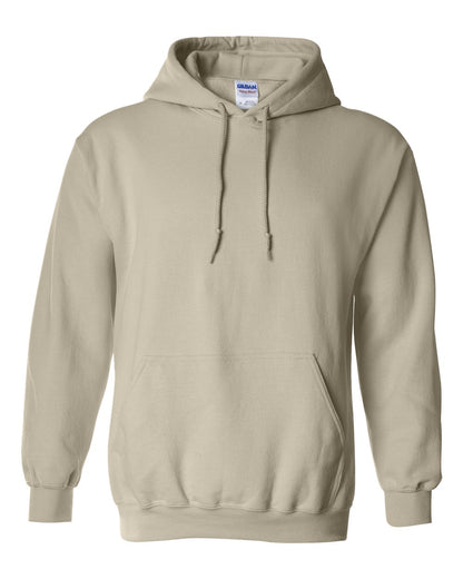 Gildan 18500 hooded sweatshirt in Sand