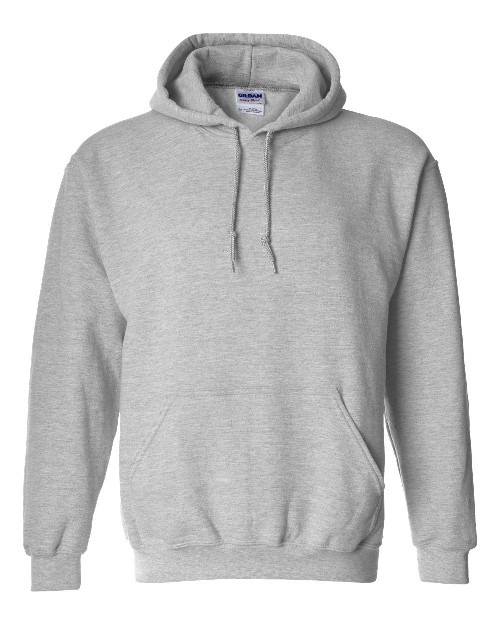 Gildan 18500 hooded sweatshirt in Sport Grey