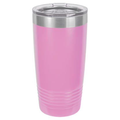 20oz Tumbler with Custom Laser Design