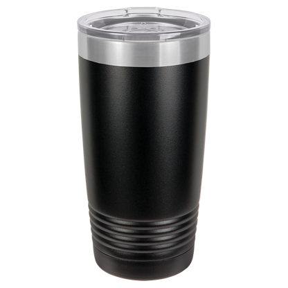 20oz Tumbler with Custom Laser Design