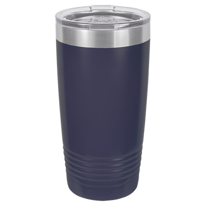 20oz Tumbler with Custom Laser Design