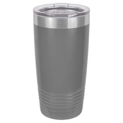 20oz Tumbler with Custom Laser Design