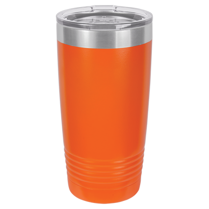 20oz Tumbler with Custom Laser Design