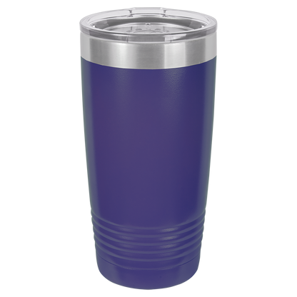 Butterfly 'Positive Vibes' 360 degree Laser Wrap on our 20oz Tumblers