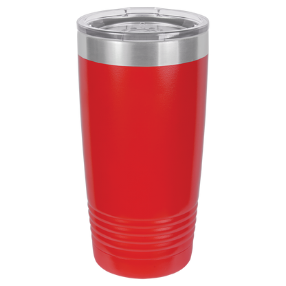 20oz Tumbler with Custom Laser Design