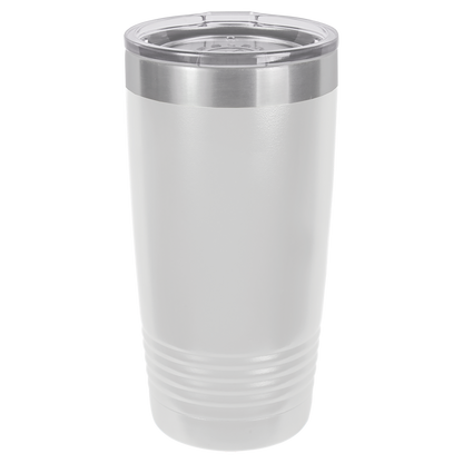 Butterfly 'Positive Vibes' 360 degree Laser Wrap on our 20oz Tumblers