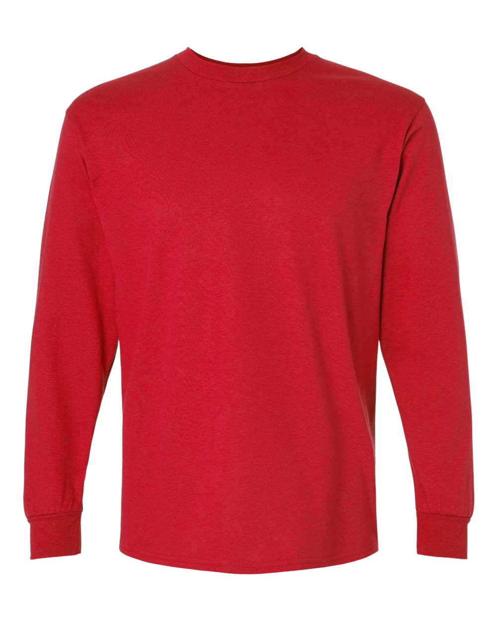 Gildan 2400 long sleeve shirt in Red
