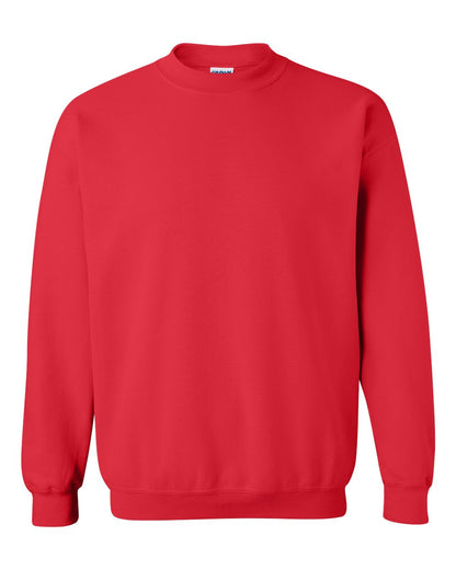 Gildan 18000 crewneck sweatshirt in Red