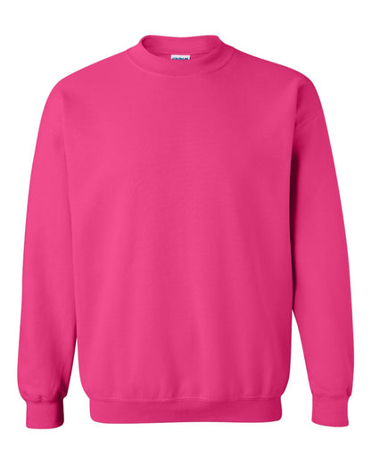 Gildan 18000 crewneck sweatshirt in Heliconia