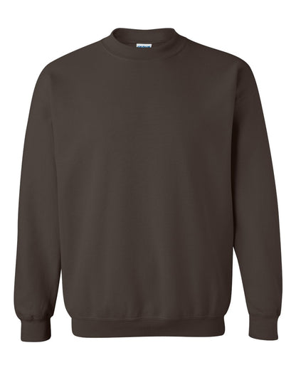 Gildan 18000 crewneck sweatshirt in Dark Chocolate