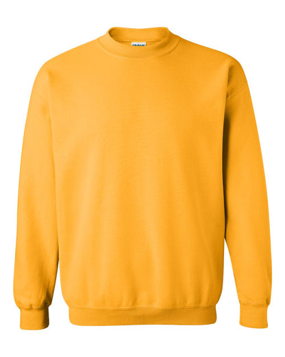 Gildan 18000 crewneck sweatshirt in Gold