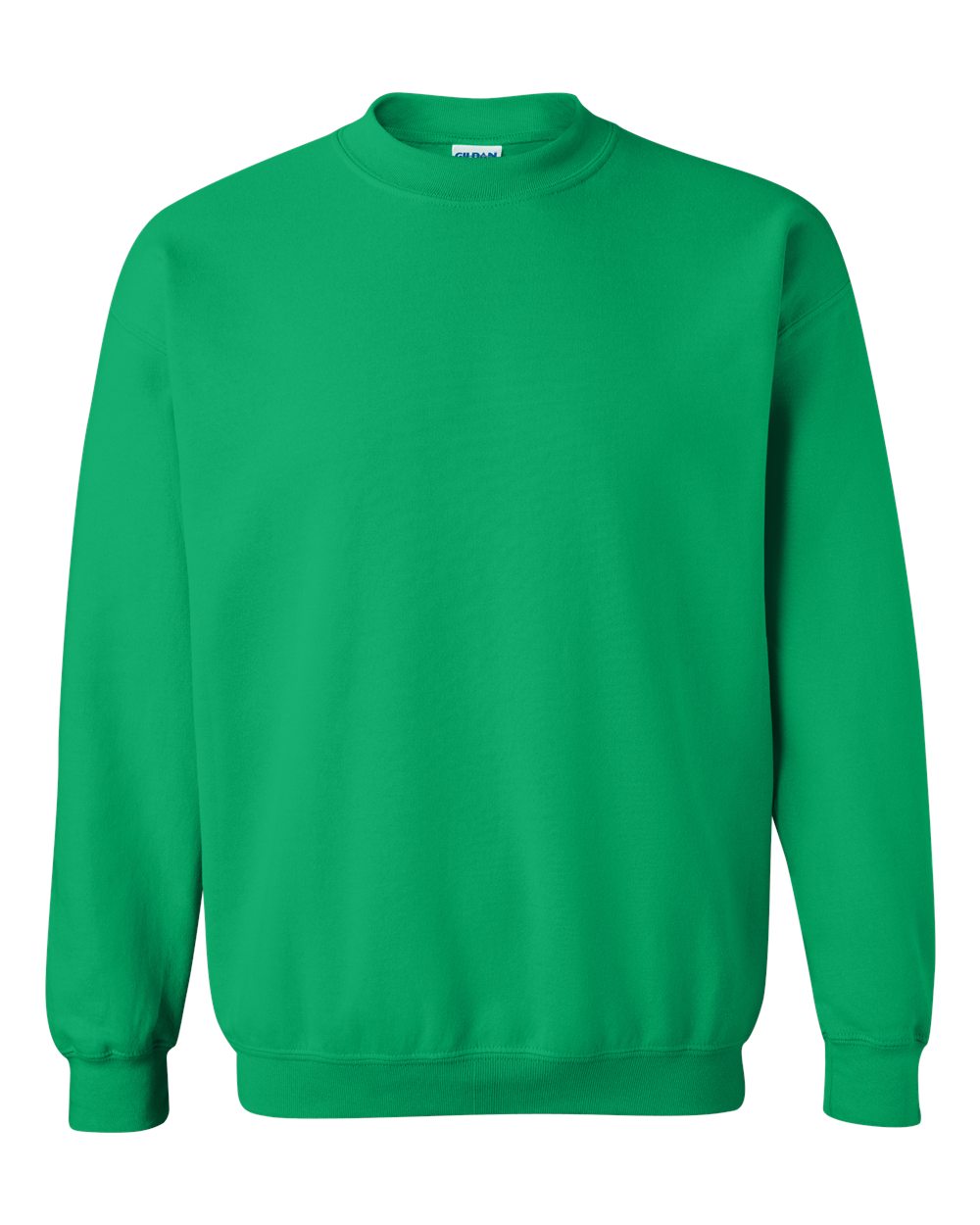 Gildan 18000 crewneck sweatshirt in Irish Green