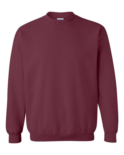 Gildan 18000 crewneck sweatshirt in Maroon
