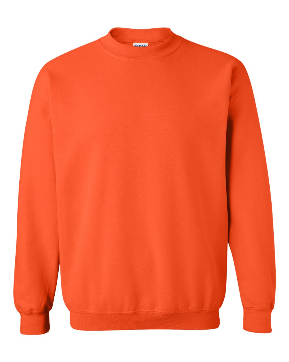 Gildan 18000 crewneck sweatshirt in Orange