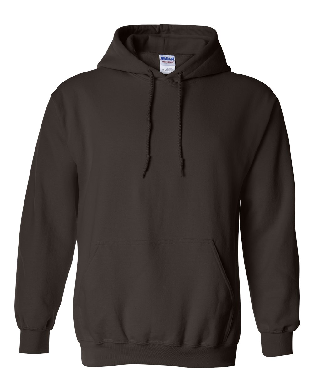 Gildan 18500 hooded sweatshirt in Dark Chocolate
