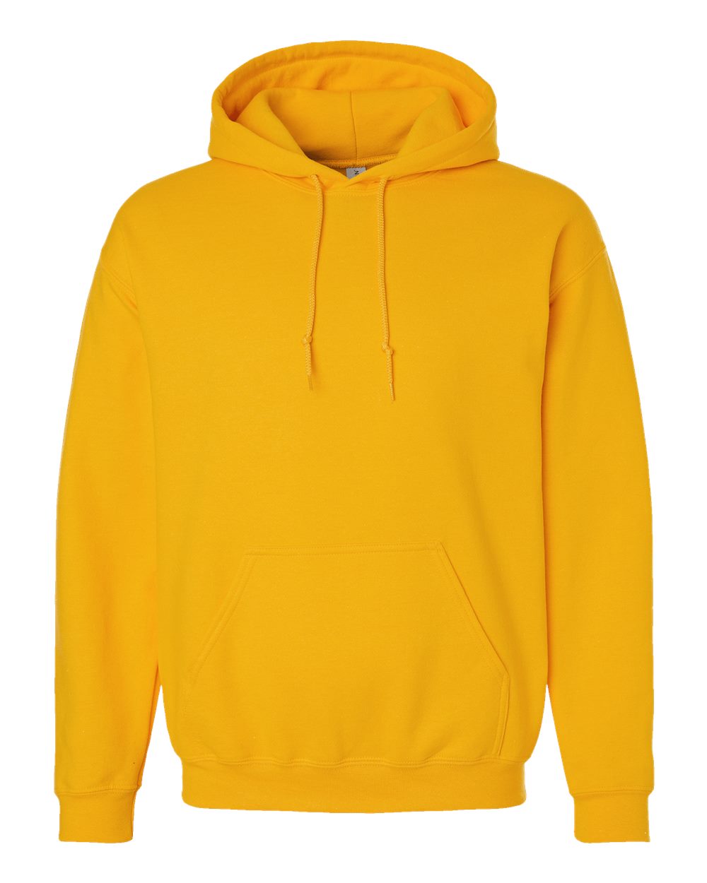 Gildan 18500 hooded sweatshirt in Gold