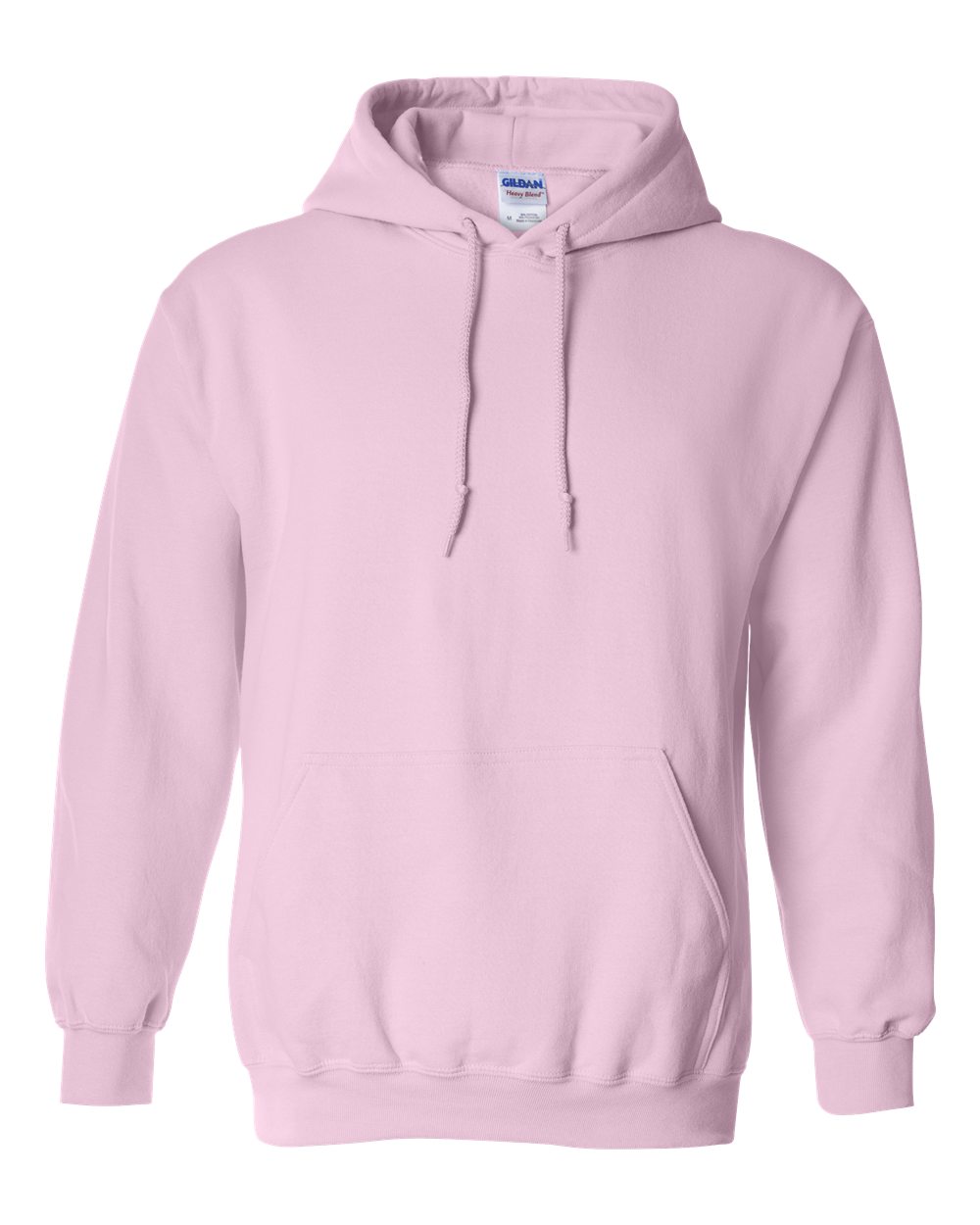 Gildan 18500 hooded sweatshirt in Light Pink