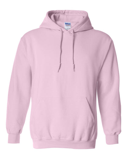 Gildan 18500 hooded sweatshirt in Light Pink