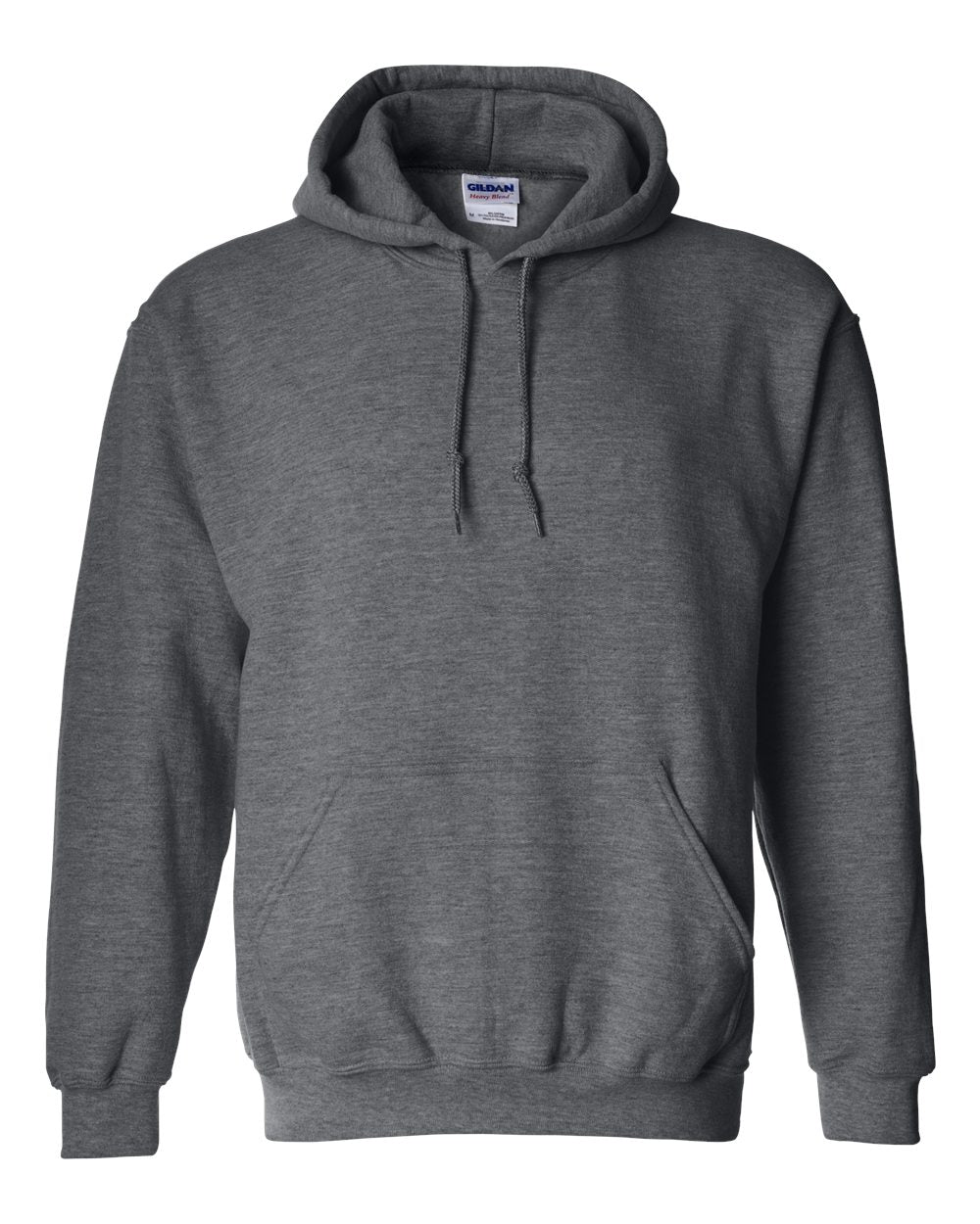 Gildan 18500 hooded sweatshirt in Dark Heather