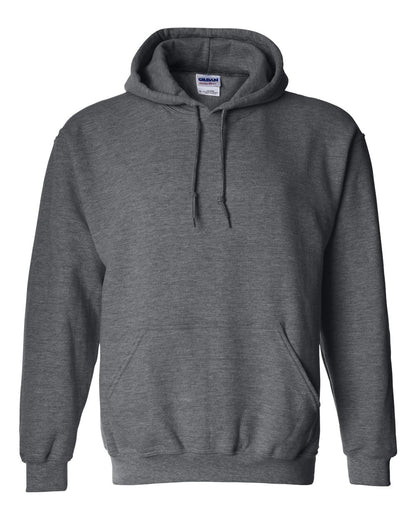 Gildan 18500 hooded sweatshirt in Dark Heather
