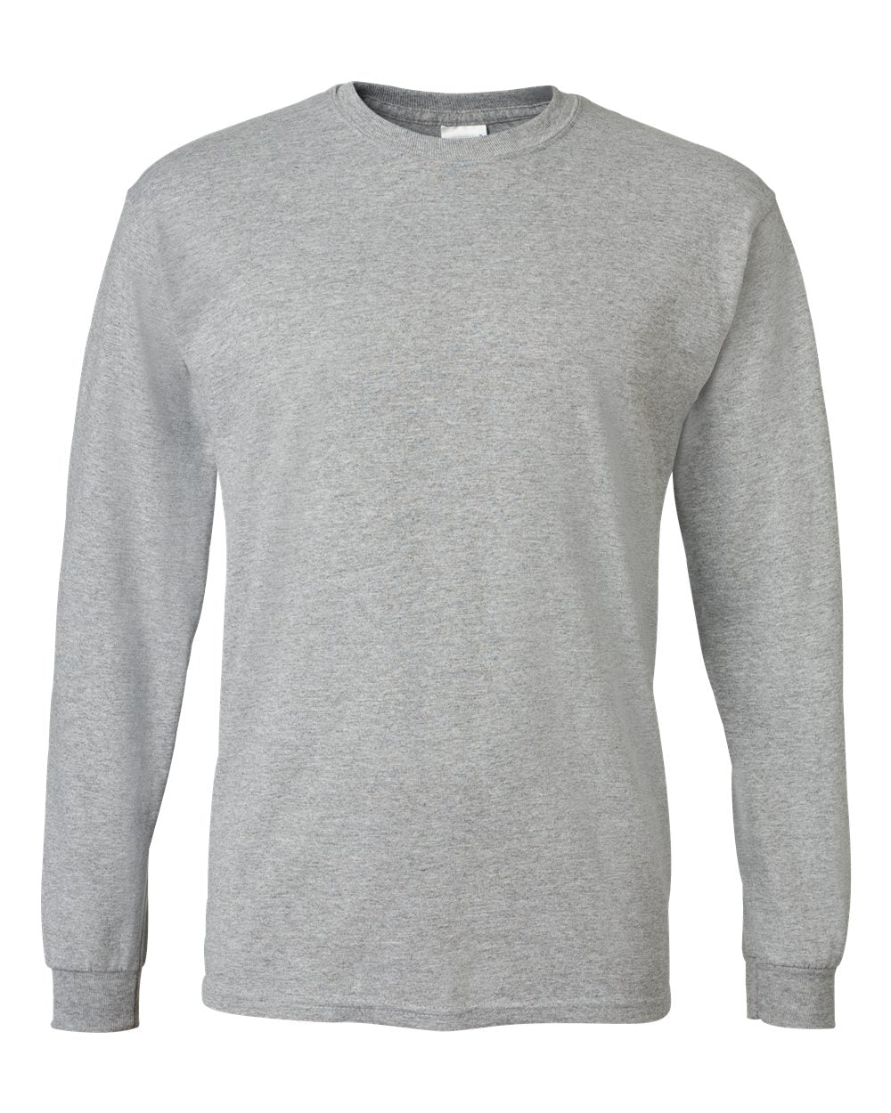 Gildan 8400 long sleeve shirt in Sport Grey