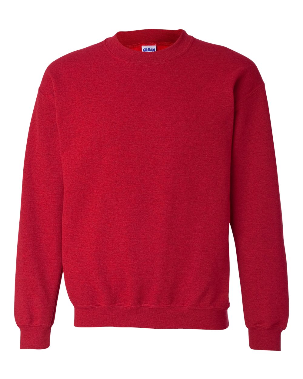 Gildan 18000 crewneck sweatshirt in Antique Cherry Red