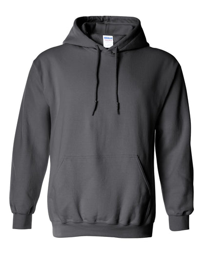 Gildan 18500 hooded sweatshirt in Charcoal