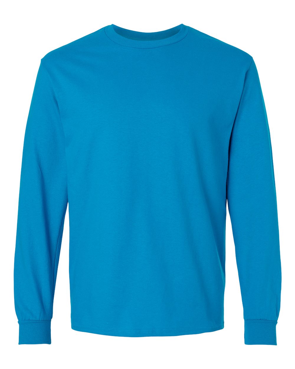 Gildan 2400 long sleeve shirt in Sapphire