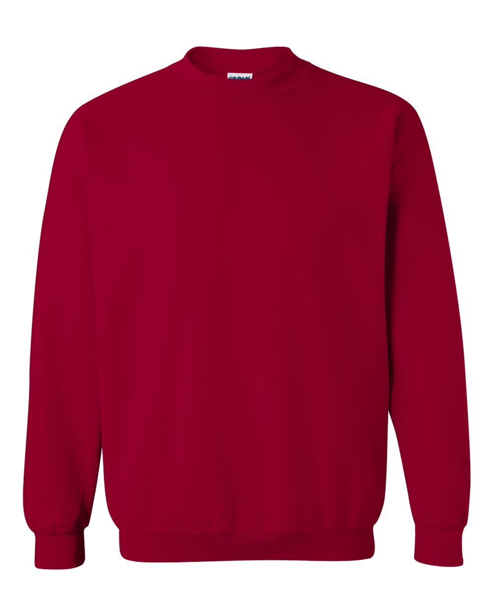 Gildan 18000 crewneck sweatshirt in Cardinal Red