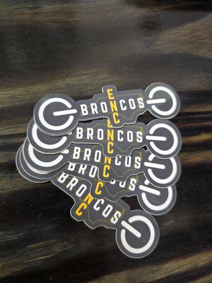 ENC Bronco Decals