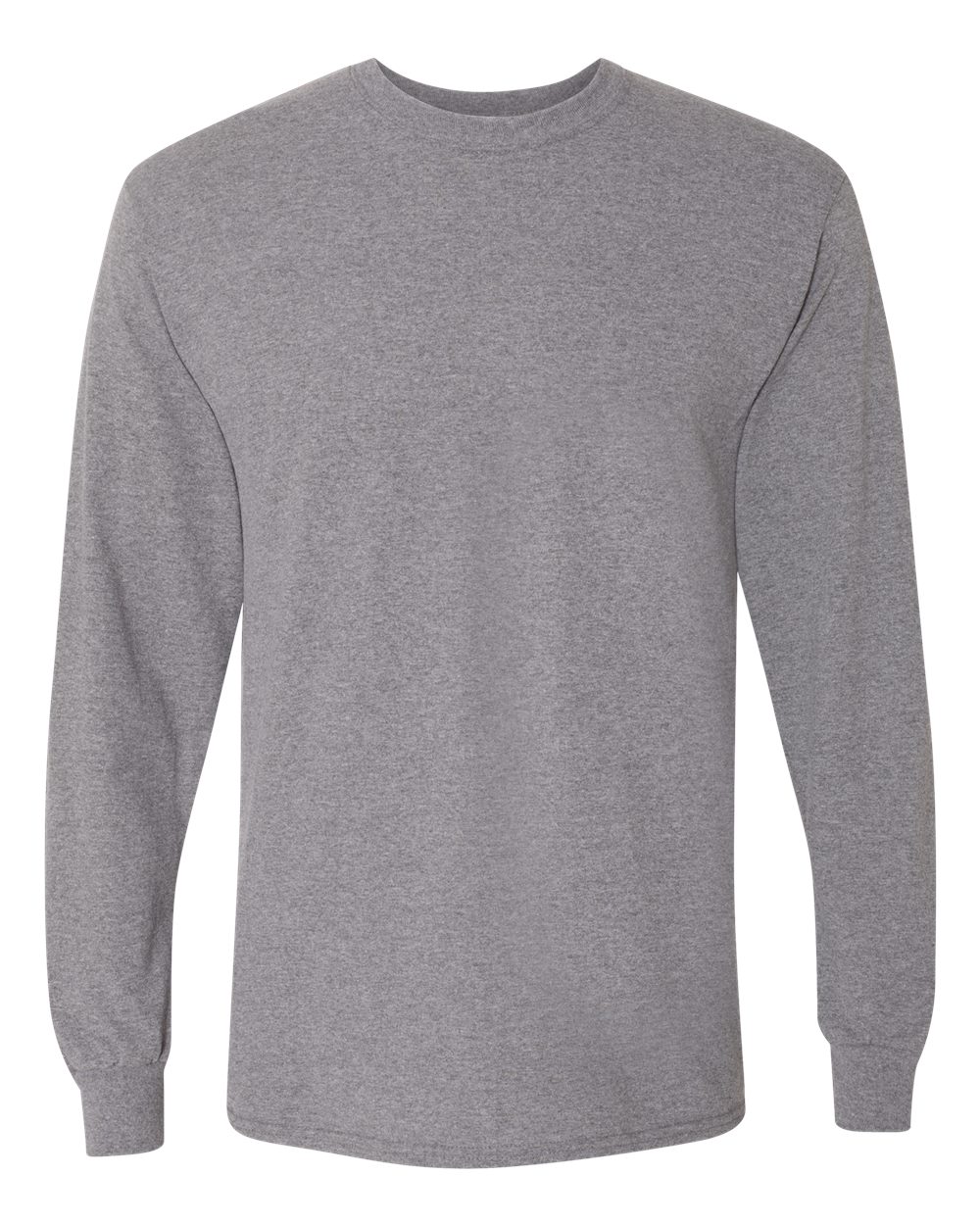 Gildan 8400 long sleeve shirt in Graphite Heather