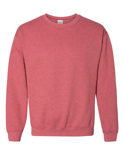 Gildan 18000 crewneck sweatshirt in Heather Scarlet Red