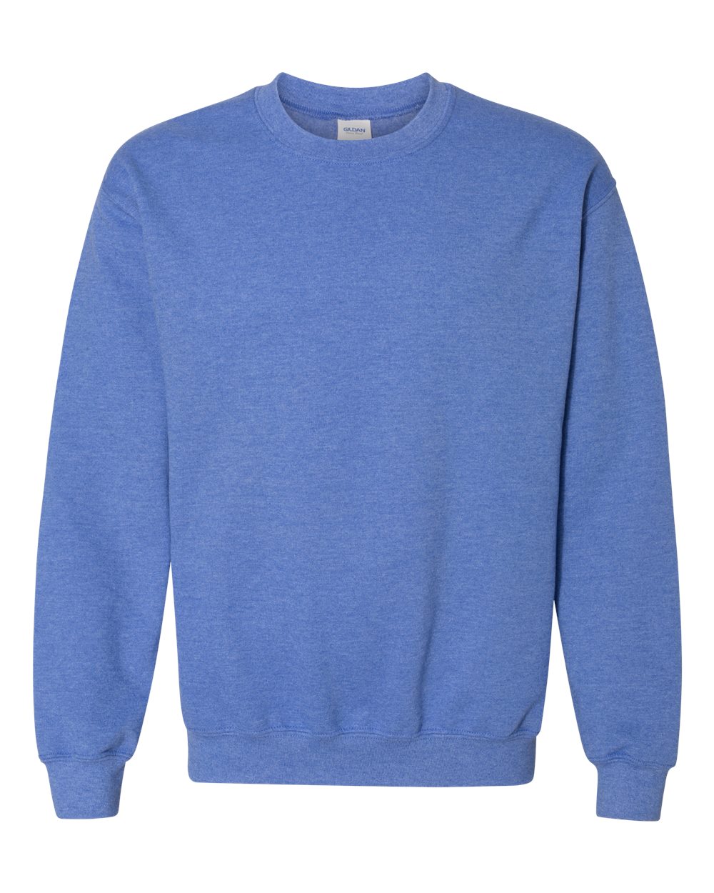 Gildan 18000 crewneck sweatshirt in Heather Deep Royal