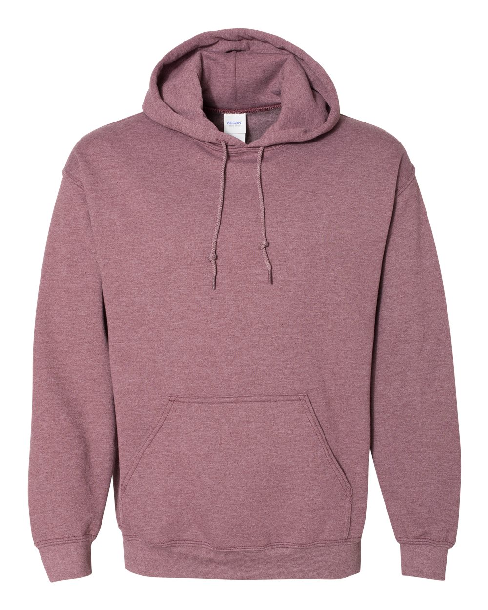 Gildan 18500 hooded sweatshirt in Heather Dark Maroon
