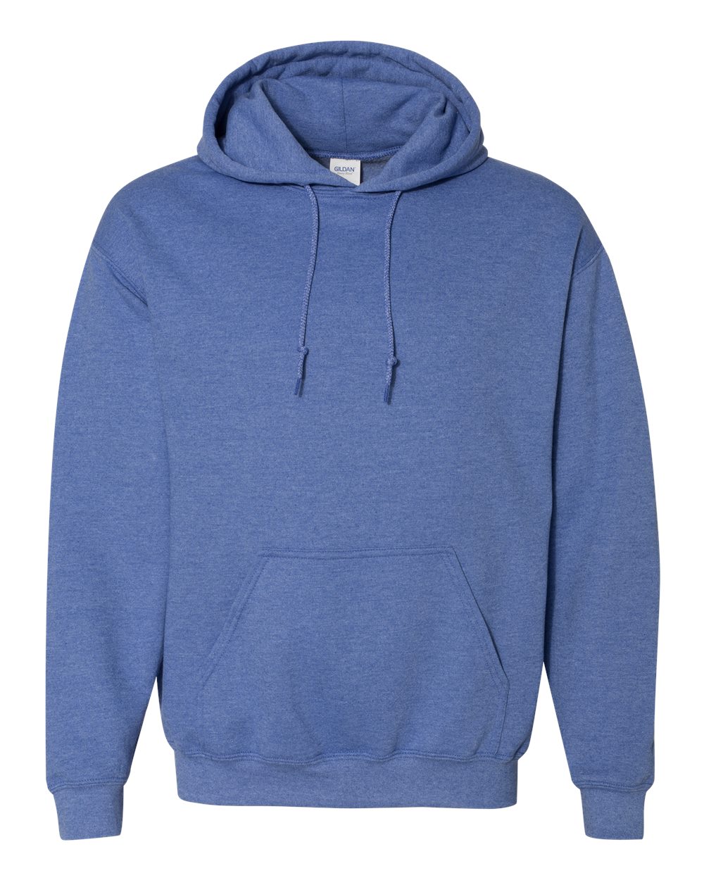 Gildan 18500 hooded sweatshirt in Heather Deep Royal