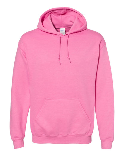 Gildan 18500 hooded sweatshirt in Azalea