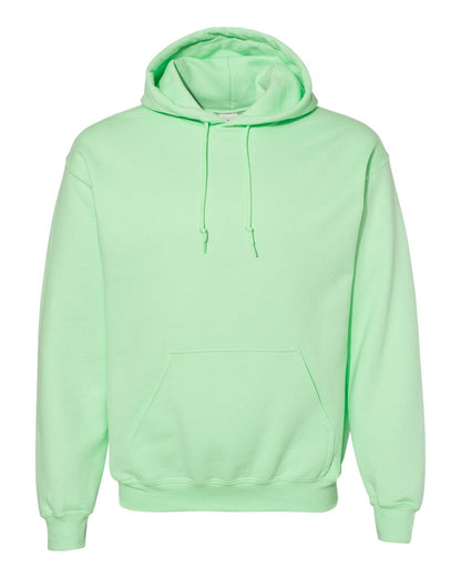 Gildan 18500 hooded sweatshirt in Mint Green