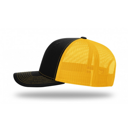 Richardson 112 Trucker Hat with Custom Leatherette Patch